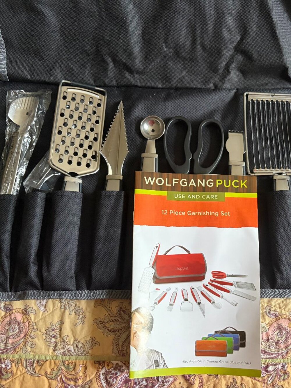 Wolfgang Puck 12 piece Garnishing Set